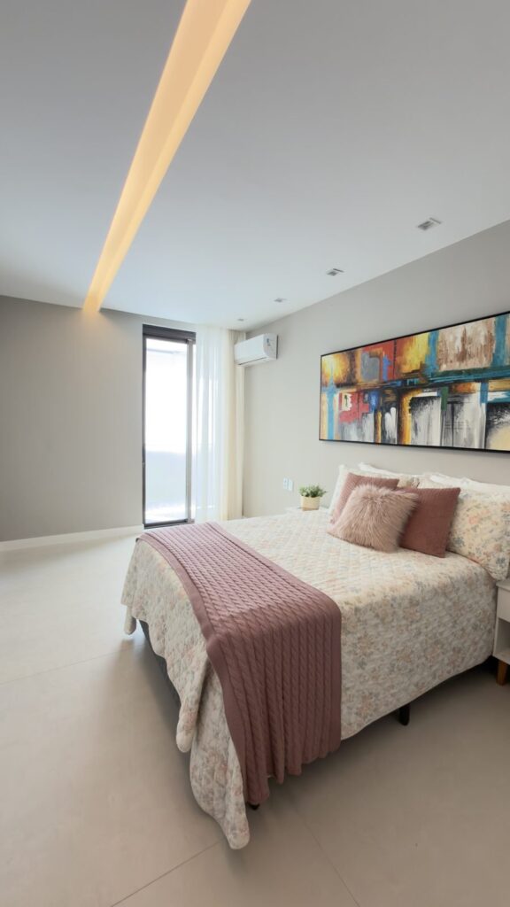 Terceira suíte do apartamento de 360 m² no Jardim Oceânico, Barra da Tijuca