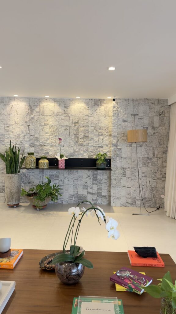 Varanda gourmet do apartamento de 360 m² no Jardim Oceânico, Barra da Tijuca