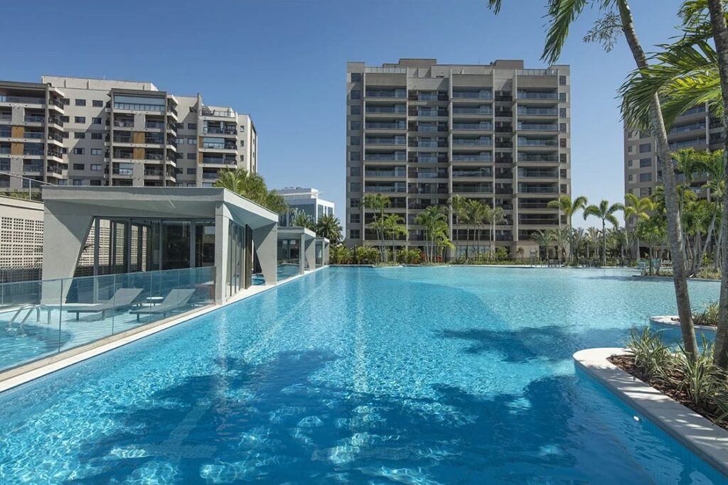 Piscina de 50 metros do Orygem Acqua Home