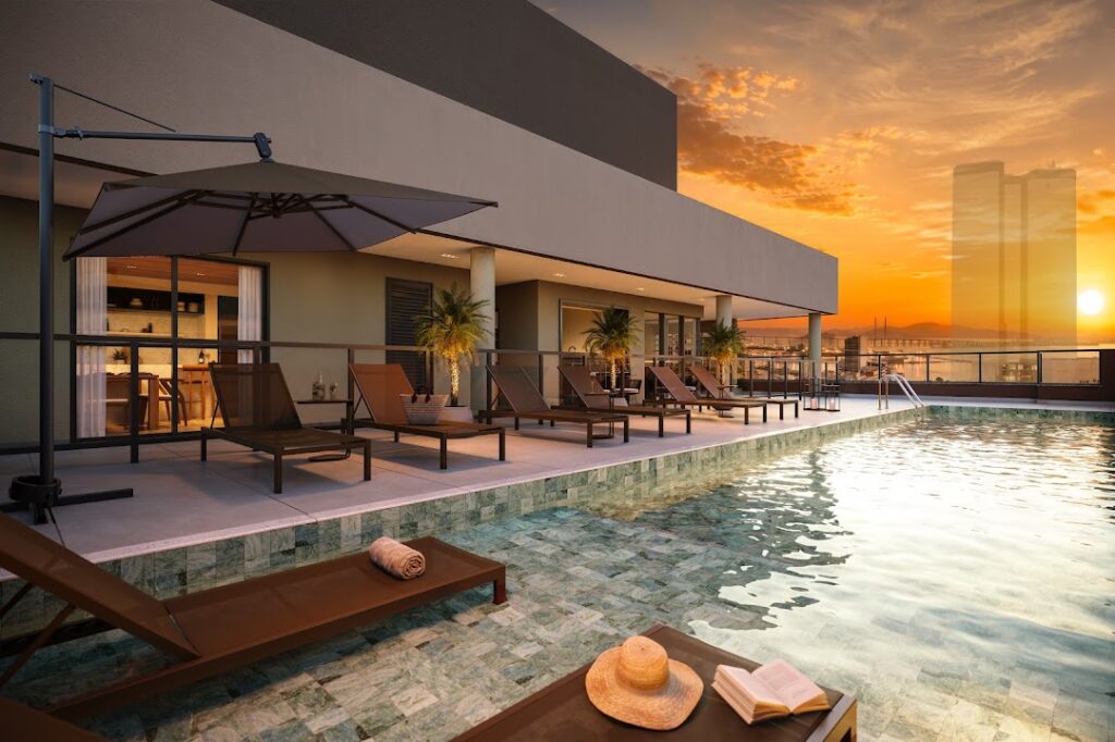 Studios piscina