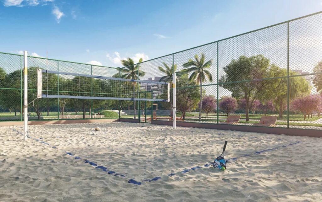 Quadra de areia do Woods Park Design