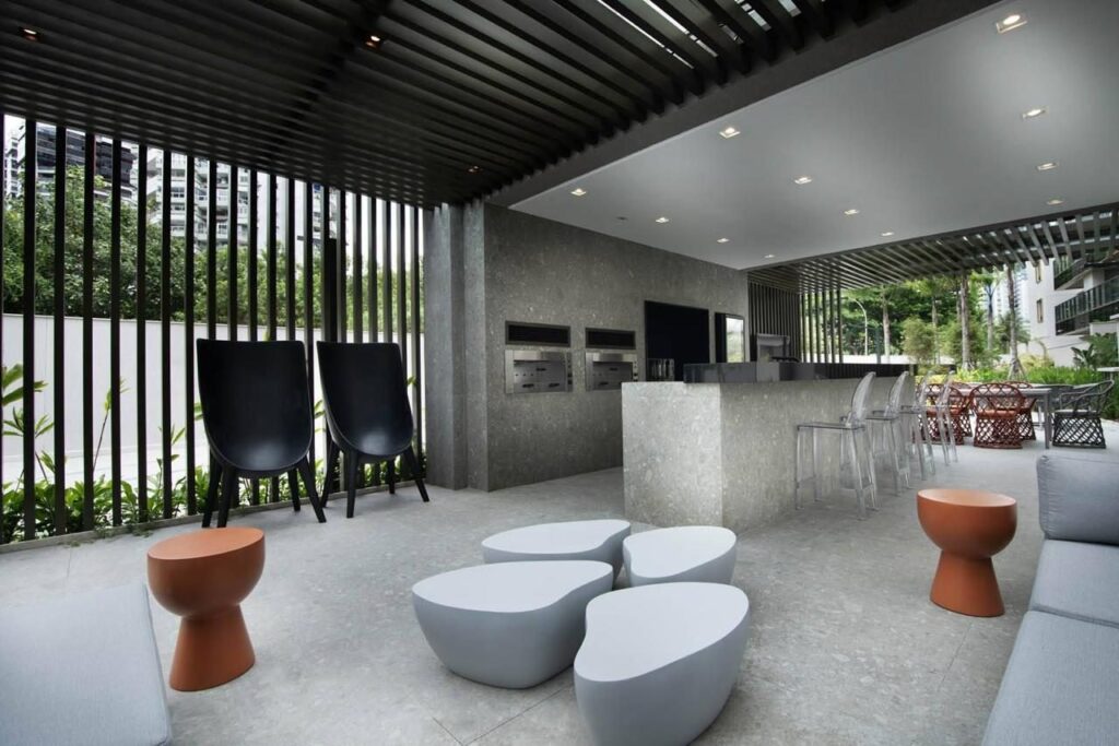 Lounge de design do Wave by Yoo